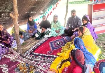 اولین اردوی کتابخوانی عشایر در تنگ کوشک دیشموک