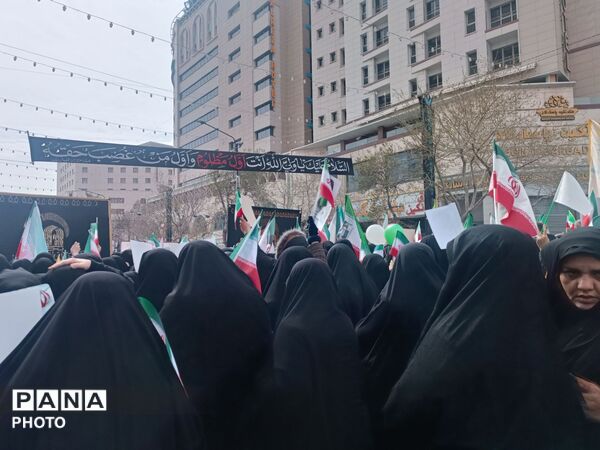 راهپیمایی روز قدس همراه با تشییع پیکر شهید مجتبی پارسا روش