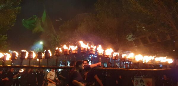عزاداری اهالی نجف در قم