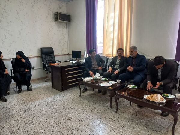 افتتاح کلاس بهداشت در دبستان پسرانه قمر بنی هاشم شهرستان زارچ