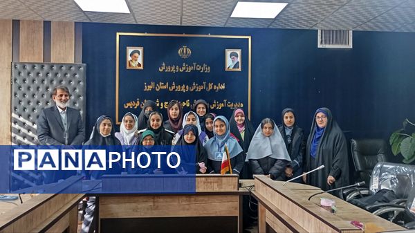 دومین جلسه کارگاه توانمندسازی دانش‌آموزان خبرنگار پانا دختر ناحیه ۲ کرج و شهرستان فردیس