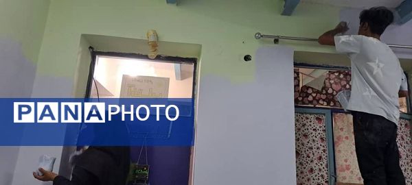 اجرای طرح « شهید عجمیان » الگویی موفق در شاداب‌سازی مدارس فین