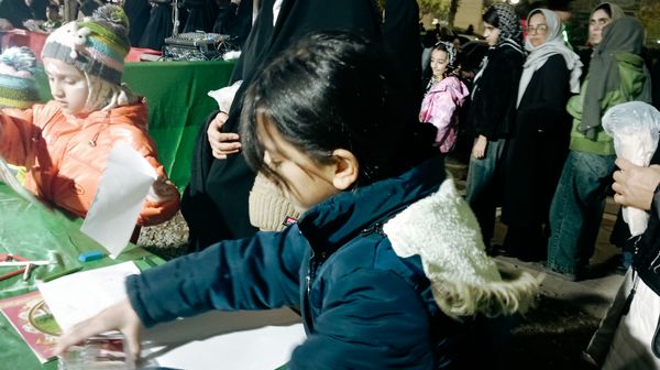 موکب  فرهنگی کودکان در شهرستان کاشمر 