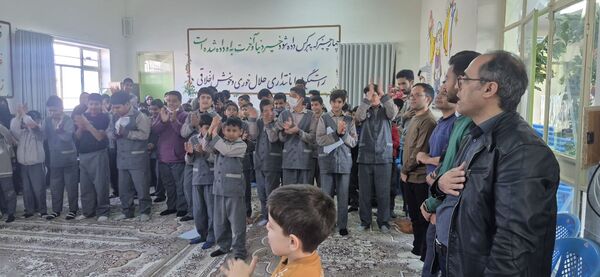 جشن مدرسه حضرت علی (ع) و کانون لقمان برای دانش‌آموزان با نیازهای ویژه کاشمر