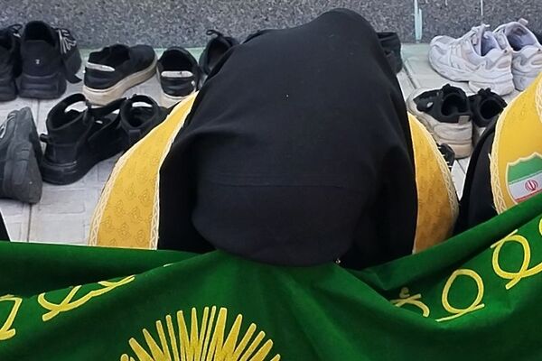 مراسم فاطمیه در مدرسه والدین آناخاتون تبریز