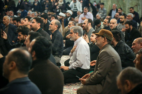 حال و هوای حرم مطهر رضوی در شب وفات حضرت زینب سلام الله علیها