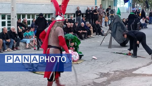 مراسم شبیه خوانی روز عاشورا در نیشابور