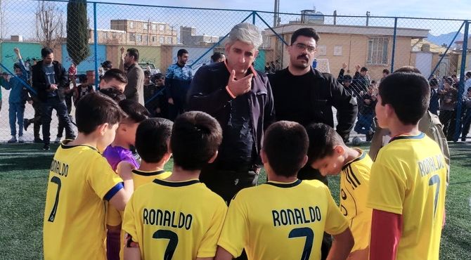 مسابقات چهارجانبه فوتبال بین مدارس ناحیه ۲ کرمانشاه