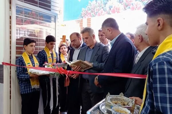 افتتاح آموزشگاه ۱۲ کلاسه حاج ابوالقاسم مصلح شیرازی ناحیه ۴ شیراز در راستای تحقق نهضت عدالت آموزشی