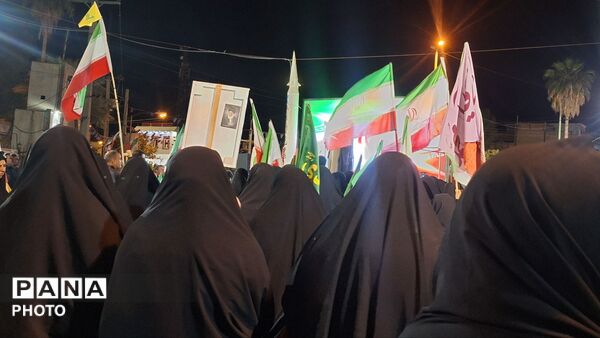  تجدید میثاق با رهبری و تأکید بر خون‌خواهی شهدای مقاومت در پلدختر