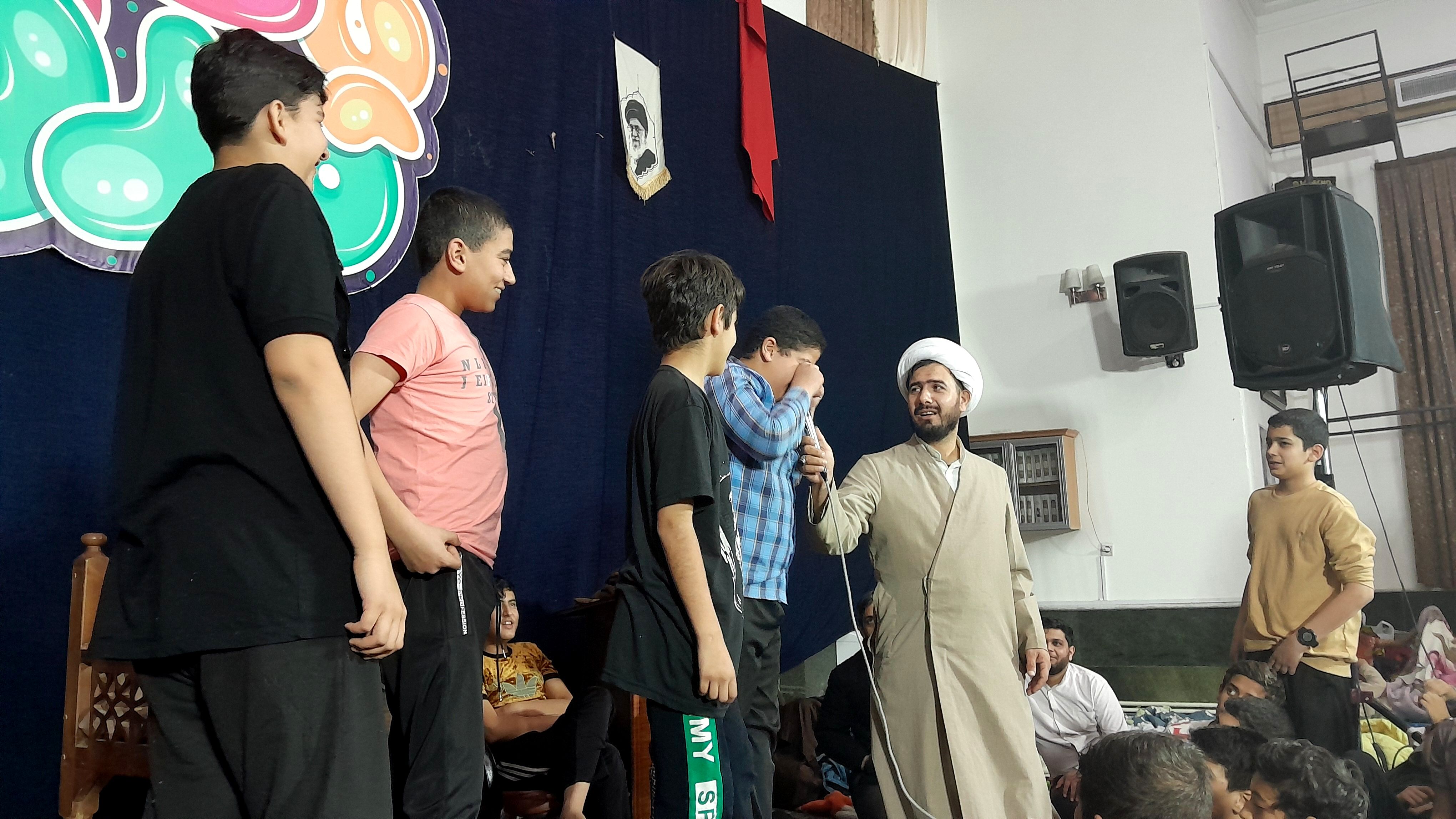 برگزاری جنگ شادی در اعتکاف سه روز در بهشت