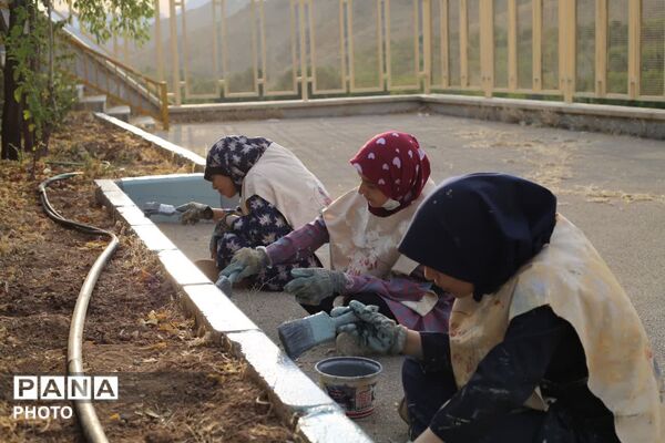 روایت ۱۷ روز خدمت ۳۰۰ نوجوان در روستاهای چم توابع باغ بهادران اصفهان