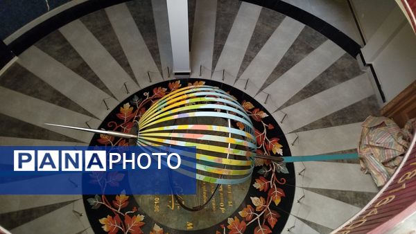 بازدید دانش‌آموزان دبیرستان پیرایش از افلاک‌نما نیشابور 