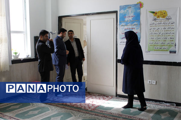 مانور بازگشایی مدارس در شهرستان گرمه 