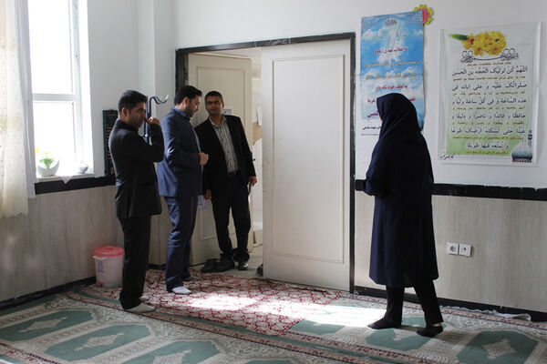 مانور بازگشایی مدارس در شهرستان گرمه 