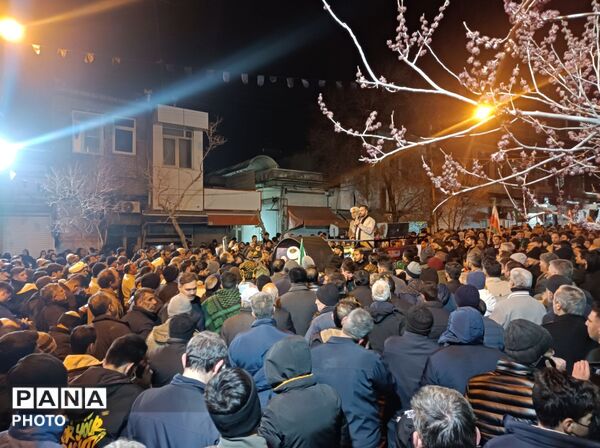 موکب‌های عاشورایی انقلاب در مرند 