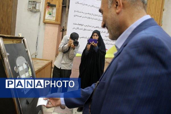 افتتاح ستاد اسکان نوروزی فرهنگیان شهرستان بوشهر