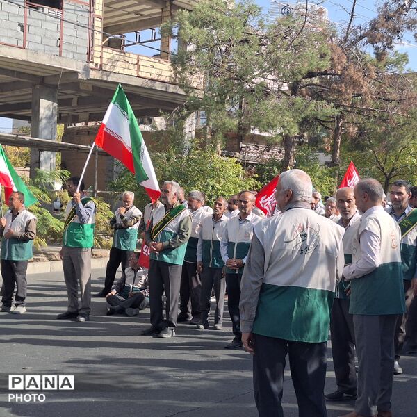 رزمایش جانفدا شهرستان بیرجند