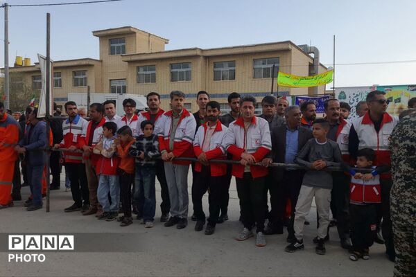رزمایش بزرگ «جان‌فَدا» در شهرستان لردگان 