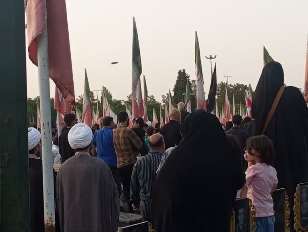 تشییع باشکوه پیکر شهید مبارزه با اسرائیل جنایتکار