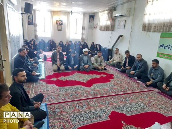 دیدار معاونین و مربیان پرورشی با امام جمعه شهر آشخانه