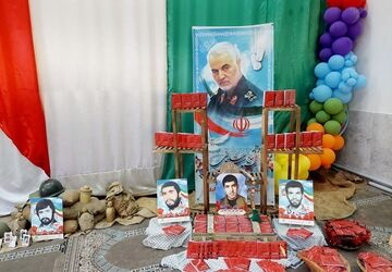 آیین رونمایی از کتاب شهید دانش‌آموز، رحمت‌اللّٰه عرب در شهرستان شاهرود