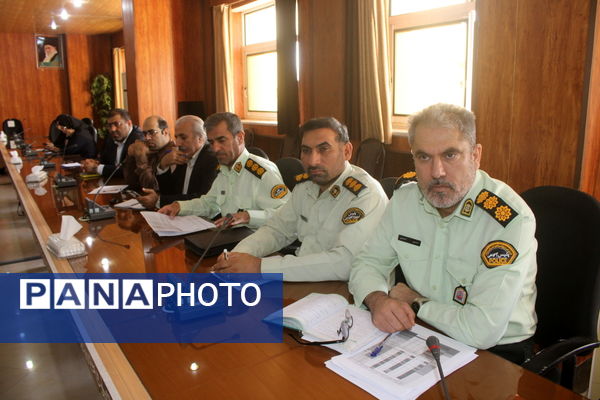 نشست خبری فرمانده انتظامی استان بوشهر