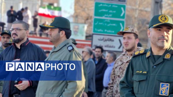 تشییع پیکر شهید ابوالفضل عرب در شهرستان گالیکش