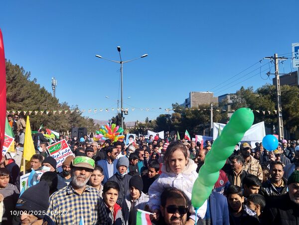 راهپیمایی ۲۲ بهمن در خراسان جنوبی 