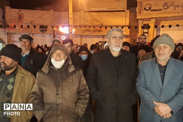 راهپیمایی عظیم مردم فیروزکوه بر علیه آمریکا و اسرائیل جنایتکار برای خون‌خواهی رهبر معظم انقلاب‌اسلامی