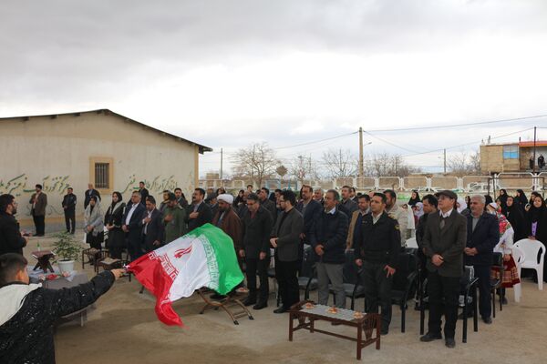 افتتاح دبیرستان متوسطه اوّل ۴ کلاسه «مصیب جلالی» در روستای دهنه اخلمد چناران