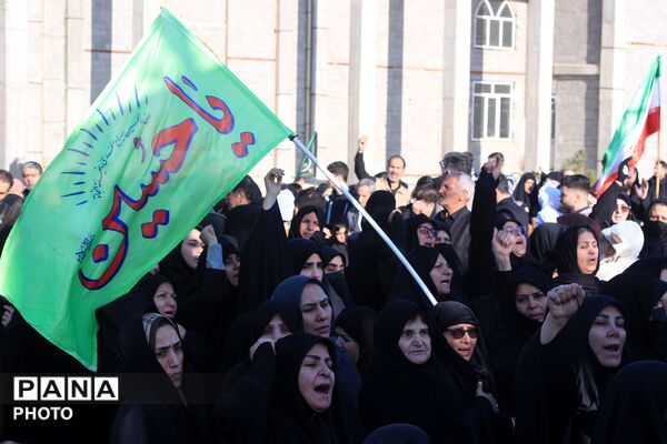 تشییع و تدفین پیکر شهید امیرحسن کاظمی