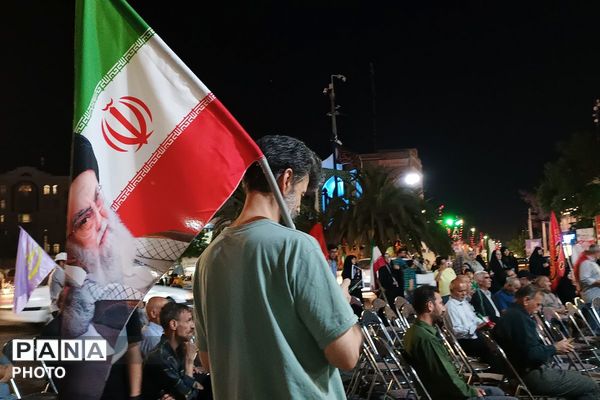 اجتماع باشکوه مردمی موج هفتاد و یکم در ورامین با حضور گسترده مردم