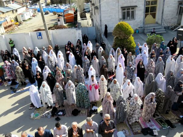 نماز عید فطر در سوادکوه 