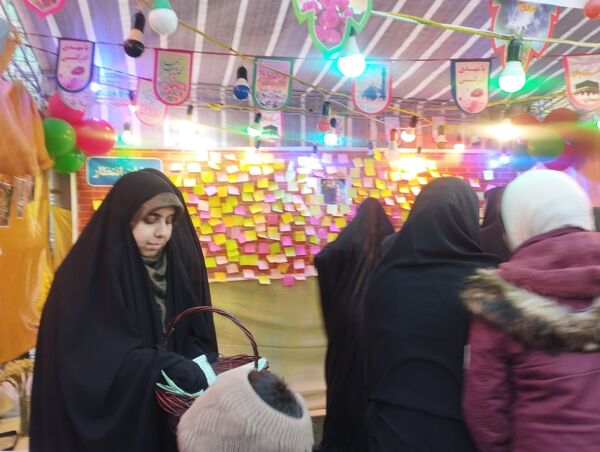 جشن بزرگ خیمه الانتظار در خیابان انتظار