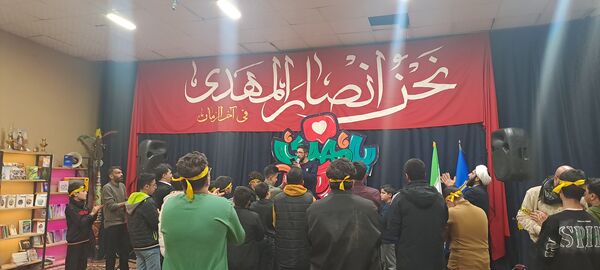  هیات هفتگی دانش‌آموزی انصار المهدی در نیشابور 