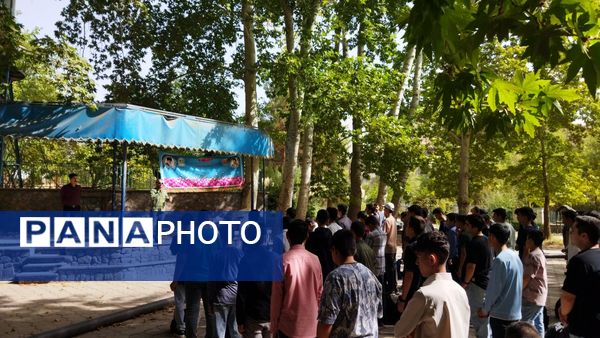 اولین صبحگاه پایه دهمی دبیرستان شاهد ابوذر غفاری نیشابور 