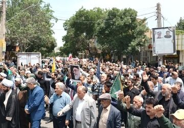 محکومیت جنایات رژیم صهیونیستی در اهر