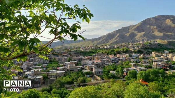 برداشت گیلاس از باغات و تصاویر زیبا از طبیعت سرسبز شهربار 