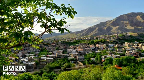 برداشت گیلاس از باغات و تصاویر زیبا از طبیعت سرسبز شهربار 