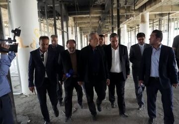 بازدید رئیس‌جمهور از بیمارستان در حال احداث شهیدبهشتی ارومیه