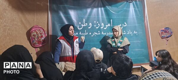 برپایی موکب پاتوق «نوجوانان مبارزِ » ناحیه 4 کرج 