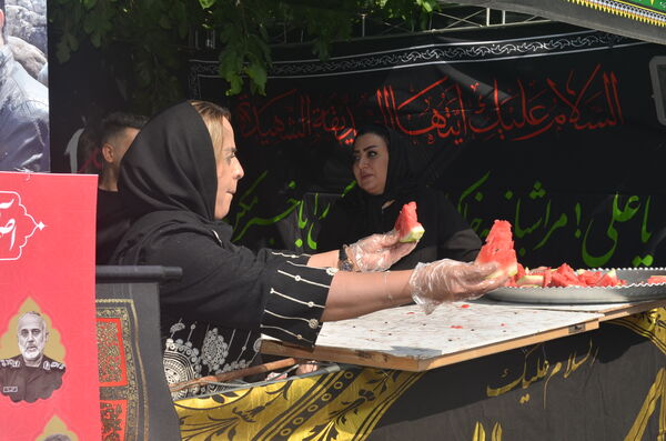 تجمع بزرگ جاماندگان اربعین در تهران