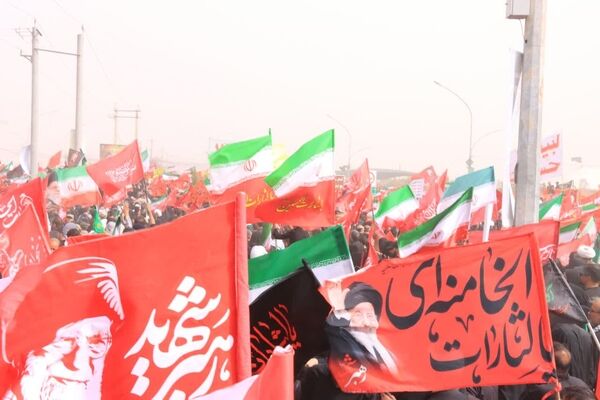 تشییع تاریخی پیکر رهبر شهید از جمکران تا حرم کریمه اهل بیت (س)