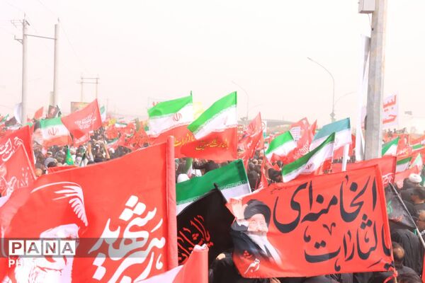 تشییع تاریخی پیکر رهبر شهید از جمکران تا حرم کریمه اهل بیت (س)