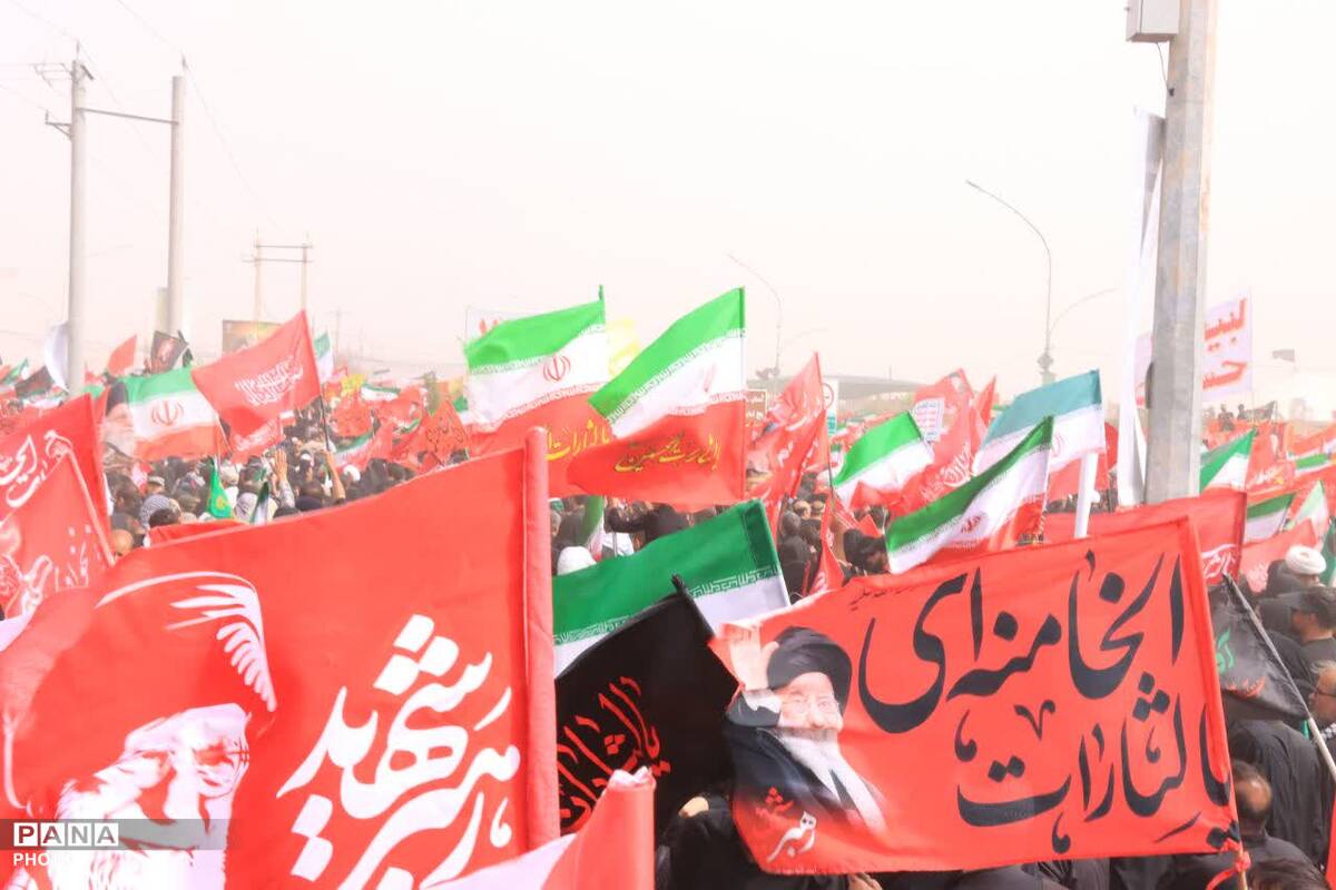 تشییع تاریخی پیکر رهبر شهید از جمکران تا حرم کریمه اهل بیت (س)