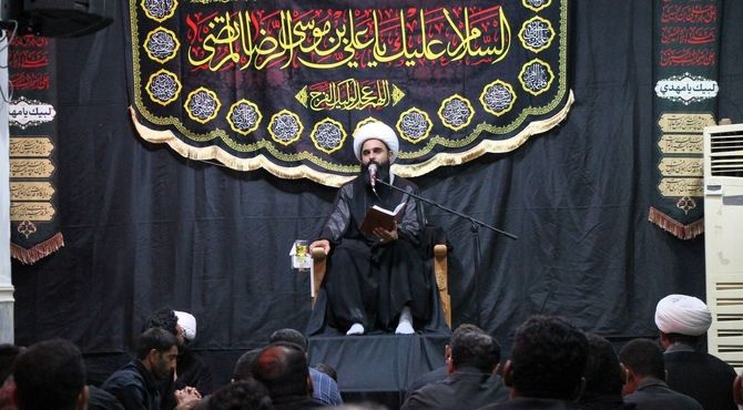 رودان در سالروز شهادت امام رضا (ع) به سوگ نشست