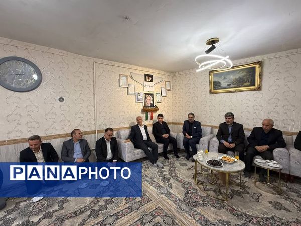 دیدار استاندار کردستان با خانواده شهدای حملات تروریستی رژیم صهیونیستی و بازدید از طرح‌های توسعه‌ای قروه