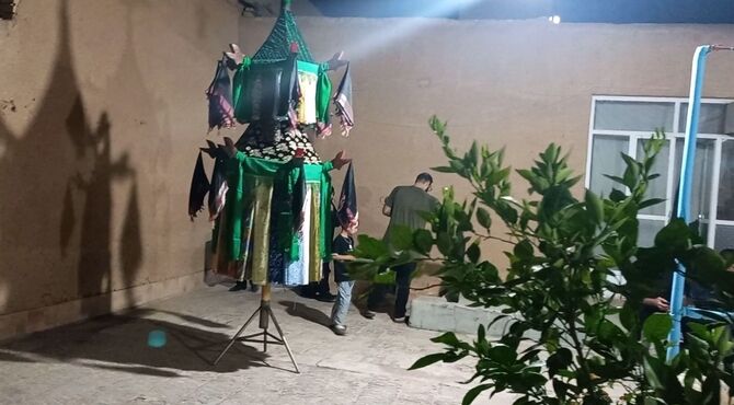 شعده، آیین 20 ساله عزاداری در یزد
