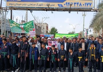 حماسه‌‌ی حضور در شهرستان عنبرآباد 